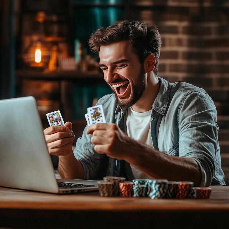 Pengguna Indonesia mengisi formulir pendaftaran akun hiburan digital okejp